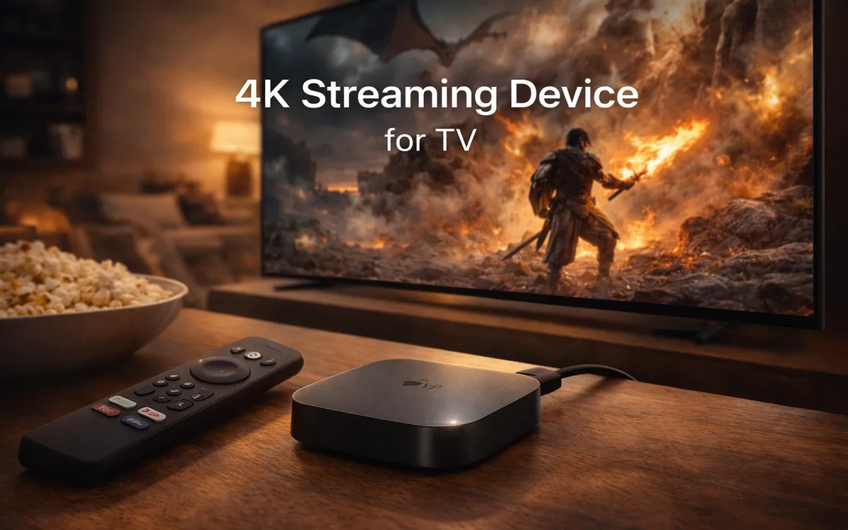 4K streaming device for TV