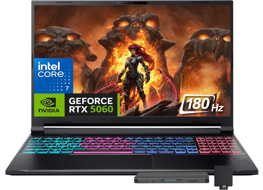 Acer Nitro V gaming laptop product photo for comparison card