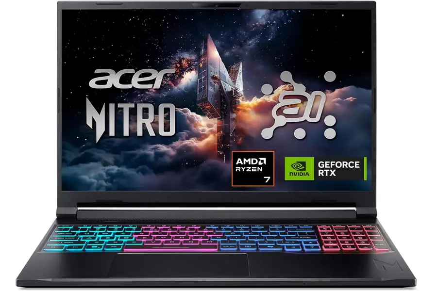 Acer Nitro V gaming laptop product image for RTX 5060 option