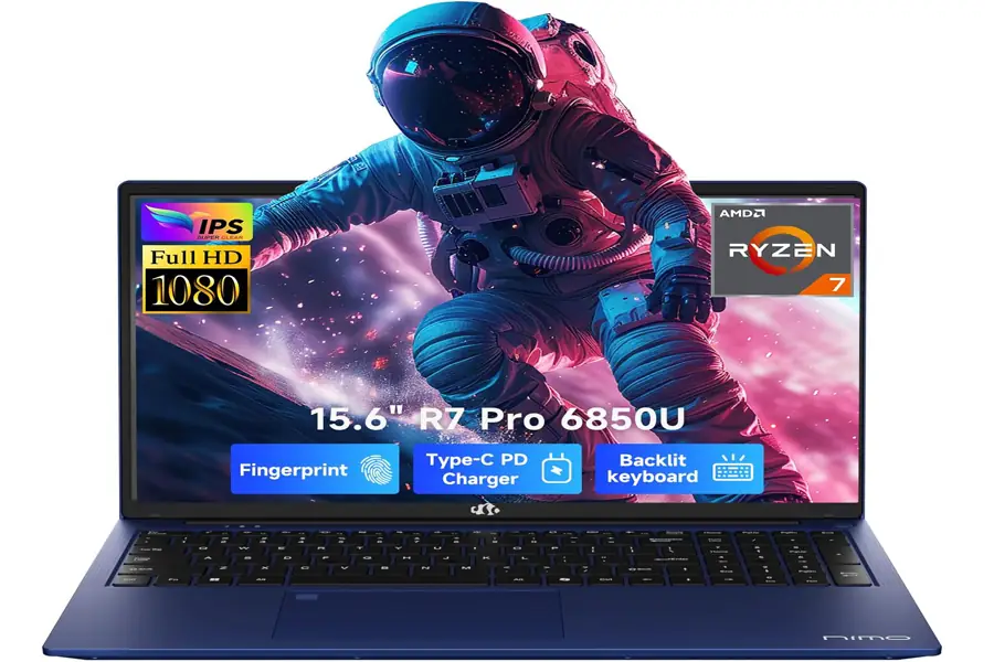NIMO laptop product image for high RAM light gaming option