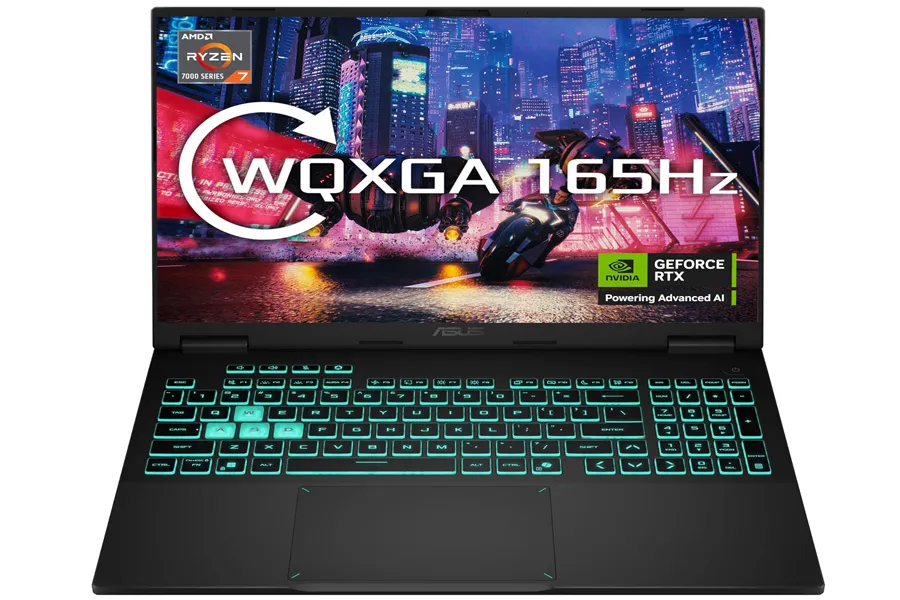 ASUS TUF gaming laptop alternative model product photo for comparison