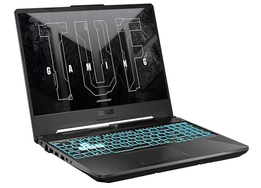 ASUS TUF gaming laptop product photo for comparison card