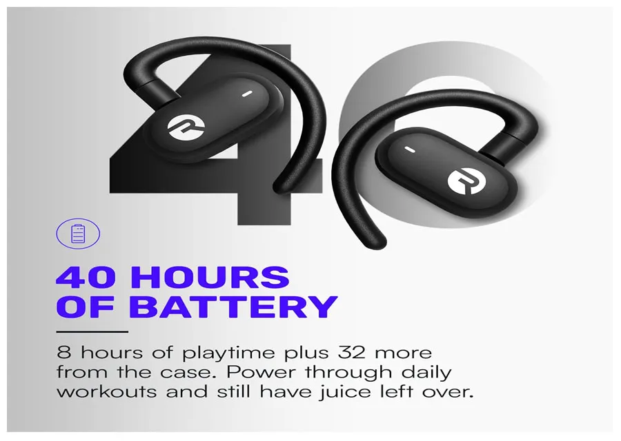 Raycon open ear earbuds product photo placeholder