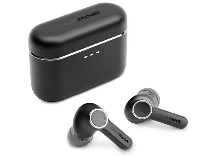 Cambridge Audio Melomania A100 true wireless earbuds product photo