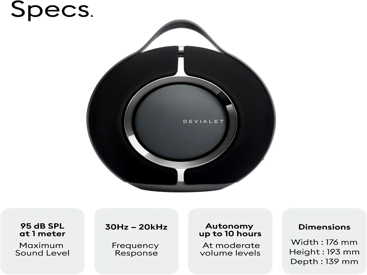 Devialet Mania portable smart speaker in premium compact design