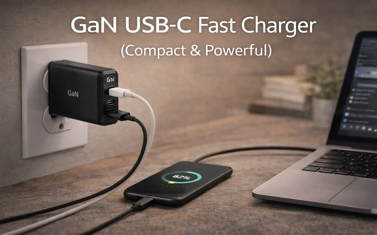 GaN USB-C fast charger