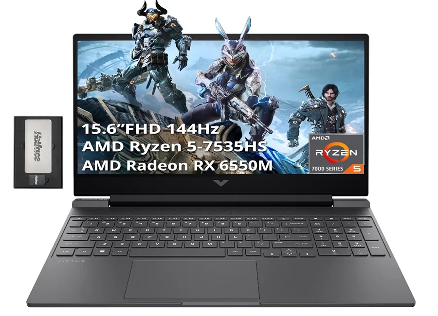 HP Victus gaming laptop product photo for comparison card