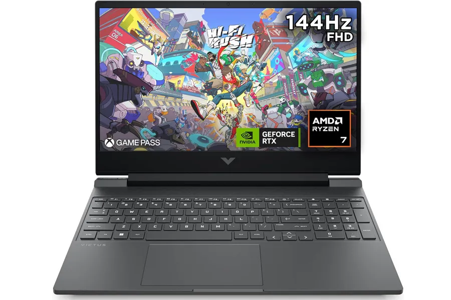 HP Victus gaming laptop product photo for comparison