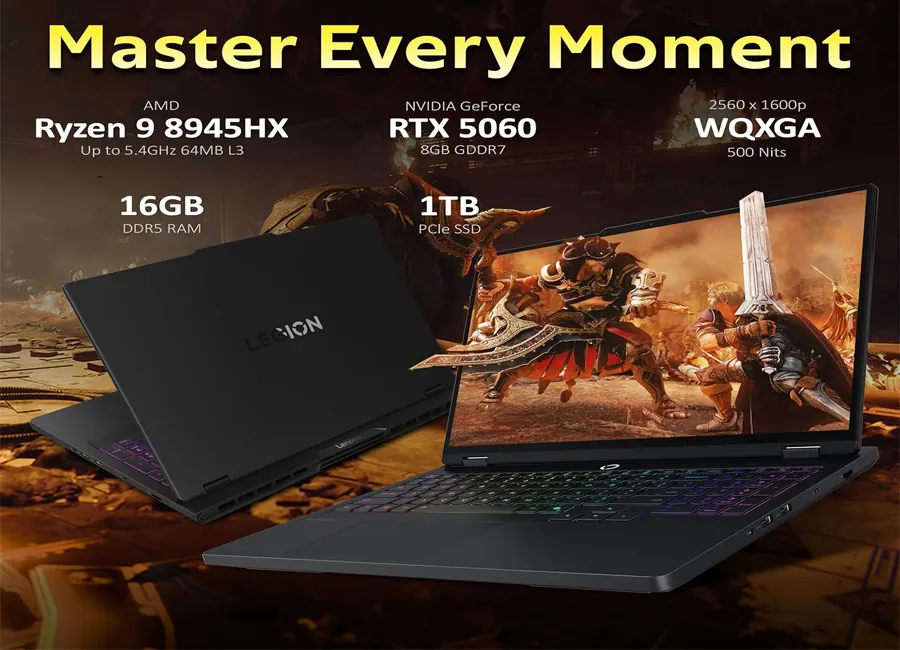 Lenovo Legion Pro gaming laptop product photo for comparison card