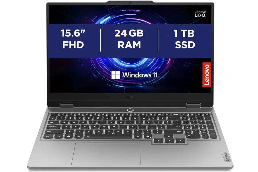 Lenovo LOQ gaming laptop product photo for comparison