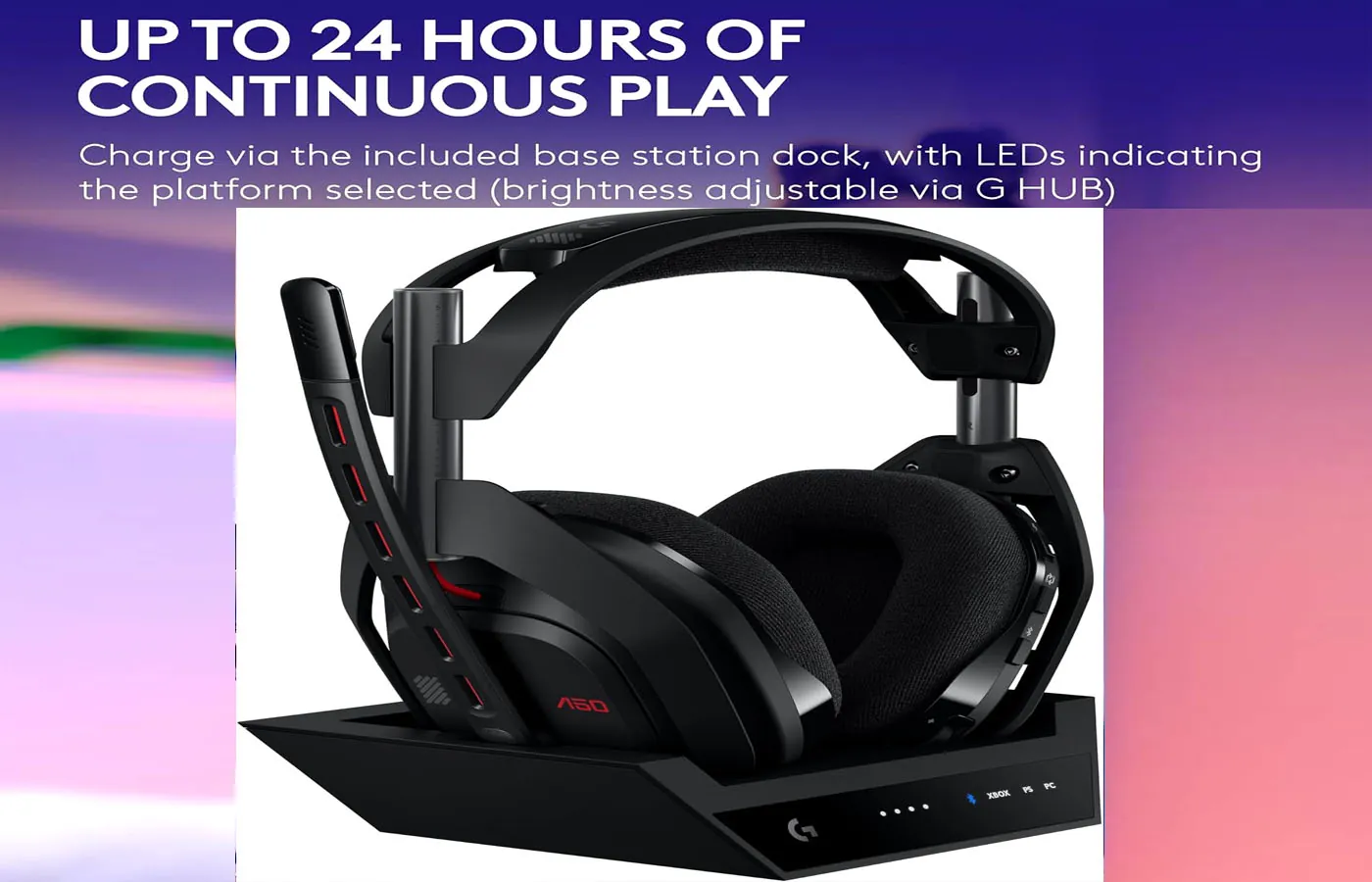 Logitech Astro A50 wireless gaming headset product card image