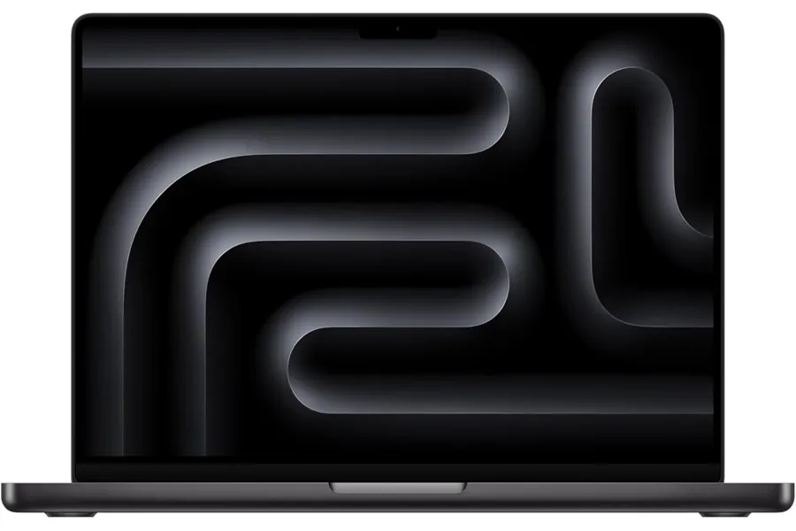 Apple MacBook Pro M4 Pro option shown in a premium desk setup