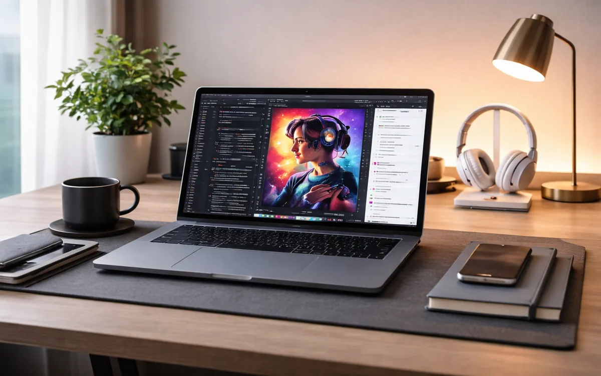 MacBook Pro on a clean desk with subtle lighting, representing a premium and trustworthy recommendation