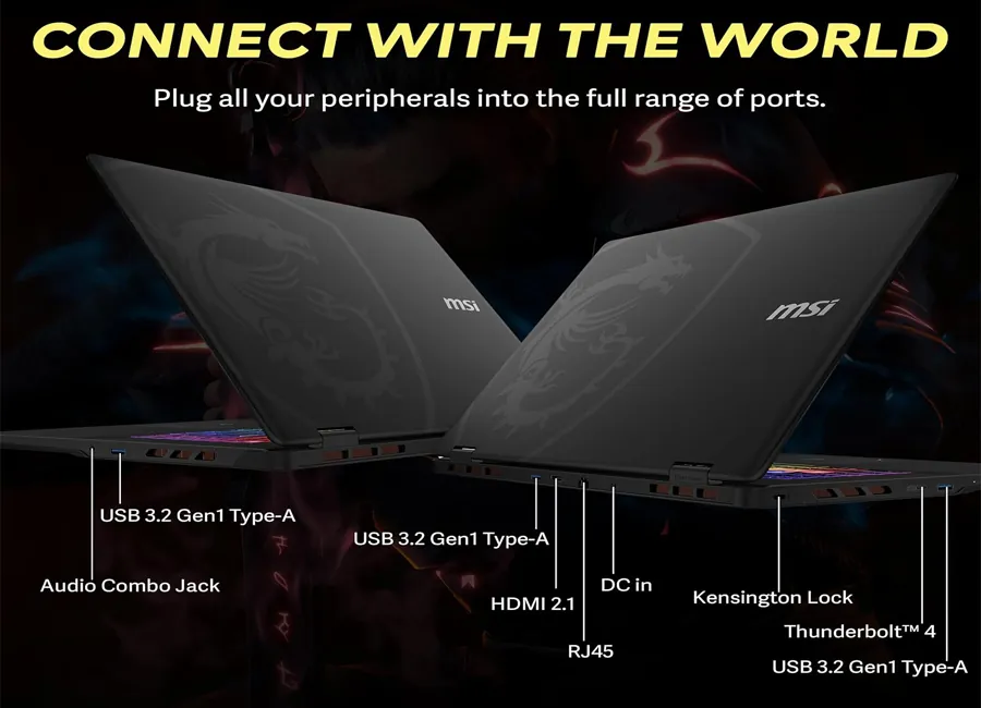 MSI Crosshair gaming laptop product photo for comparison card