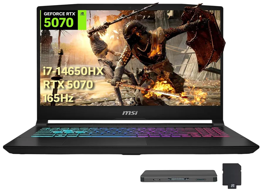 MSI Katana gaming laptop product photo for comparison card