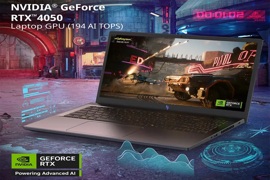 Acer Nitro V gaming laptop product image for midrange alternative