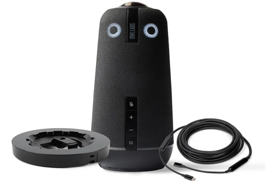 Owl Labs Meeting 4+ premium pack 360 degree 4K video conference camera microphone speaker