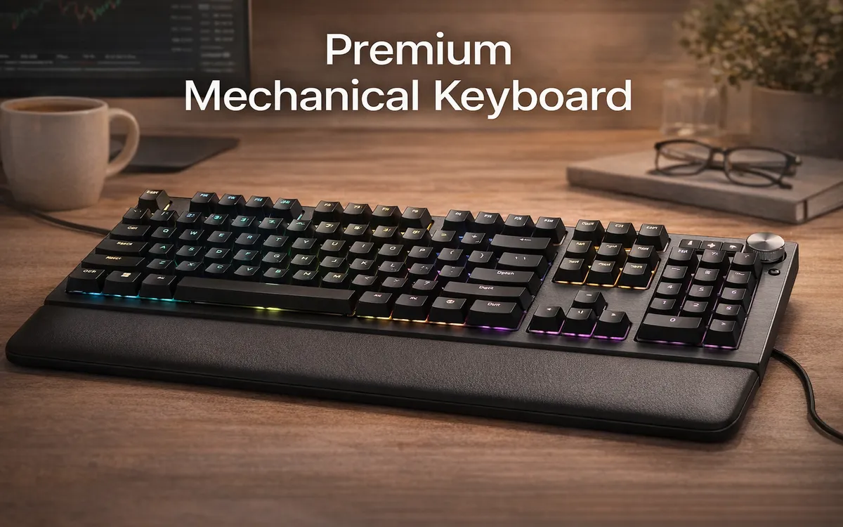 Premium mechanical keyboard