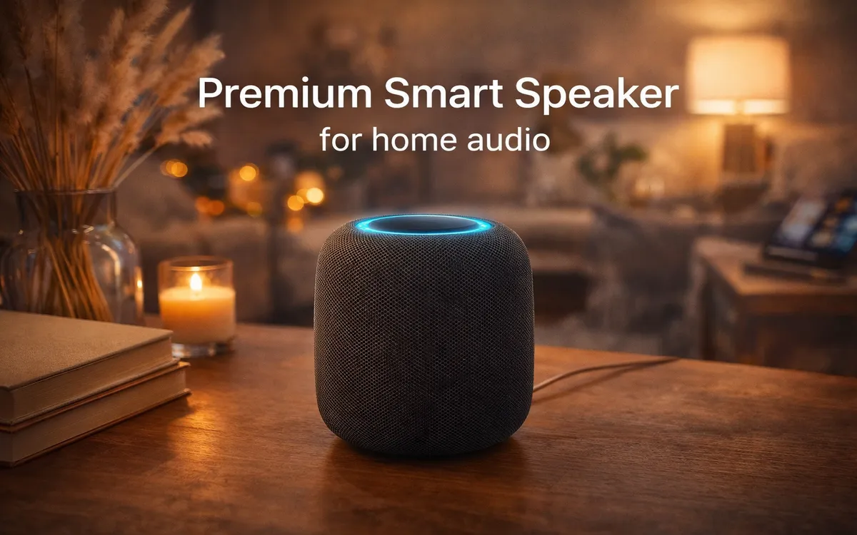 Premium smart speaker for home audio