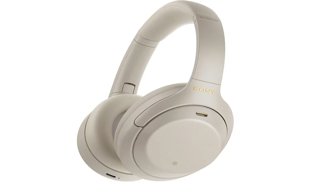 Sony WH-1000XM4 silver noise cancelling wireless headphones product photo placeholder