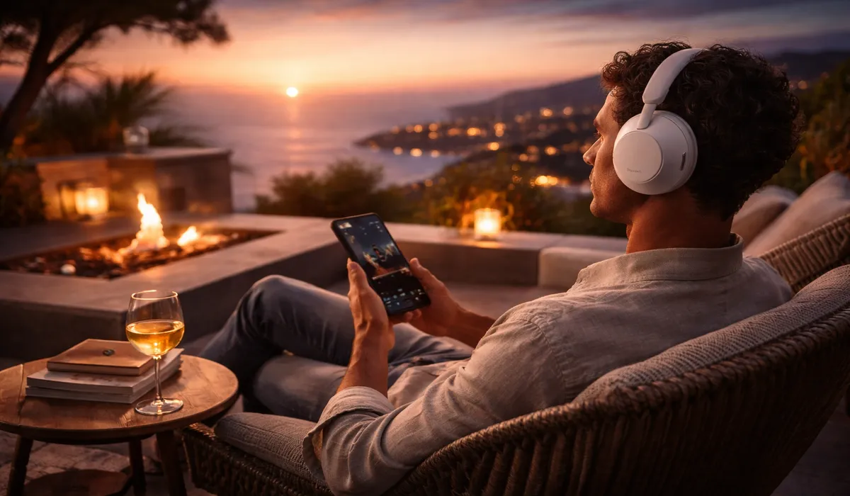 Sony WH-1000XM5 noise cancelling headphones