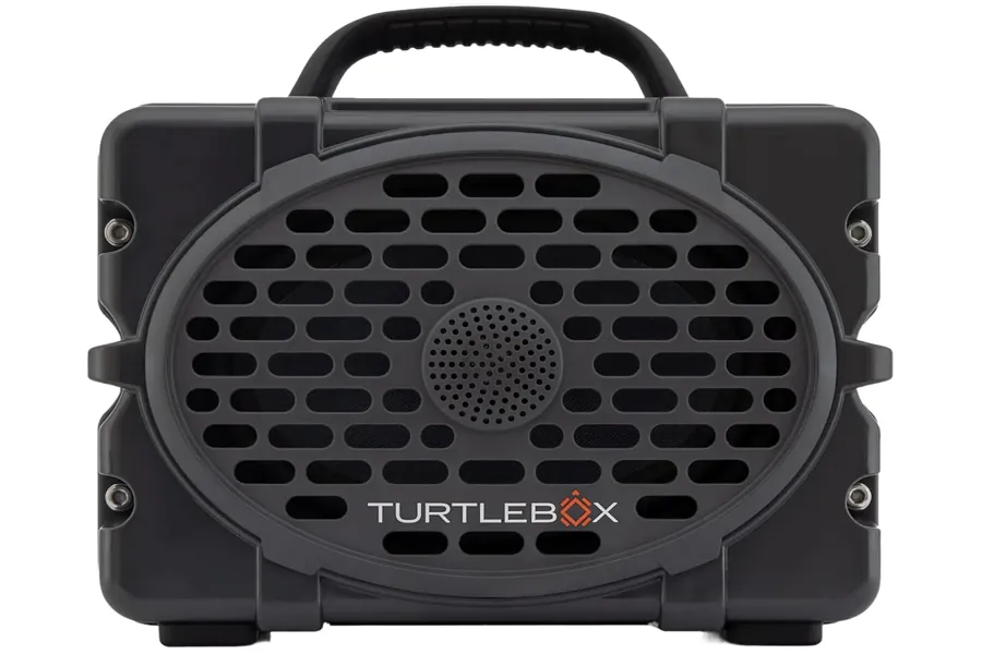 Turtlebox Original Gen 3 ultra loud portable outdoor bluetooth speaker in gray
