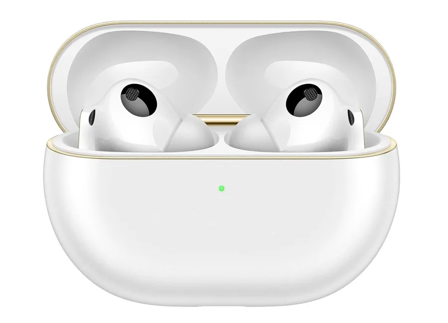Huawei FreeBuds Pro 4 wireless earbuds product photo in white color