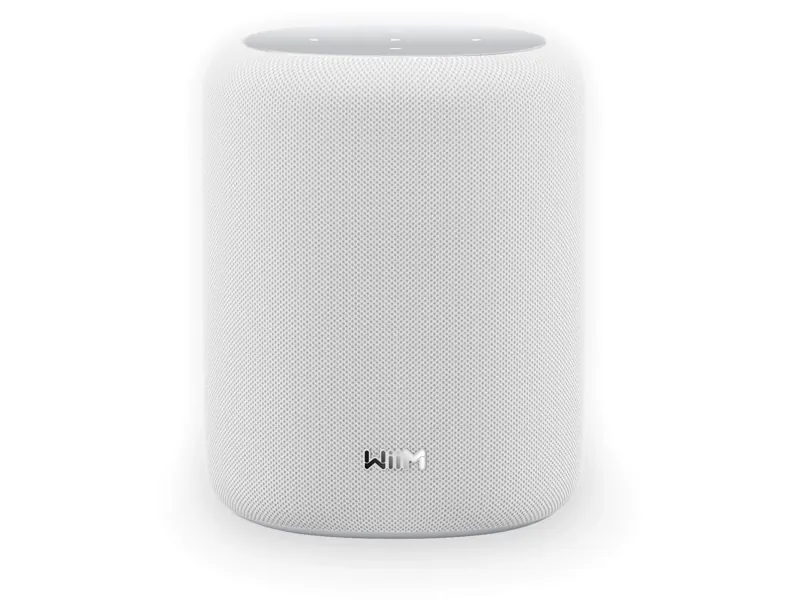 WiiM Sound Lite smart speaker in white