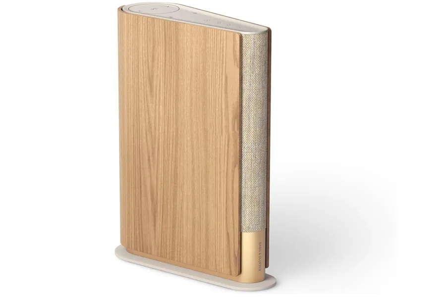 Bang and Olufsen Beosound Emerge compact bookshelf speaker with premium design for home audio