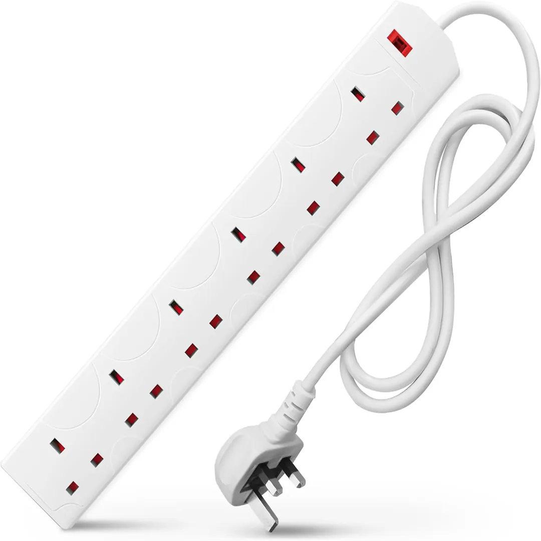Desiretech 6 gang extension lead product image