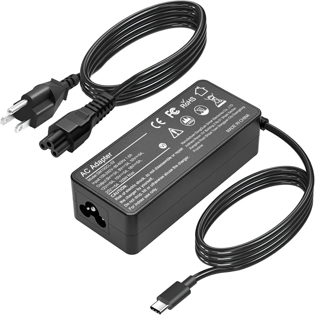 100W universal USB-C power adapter fast charger product card image