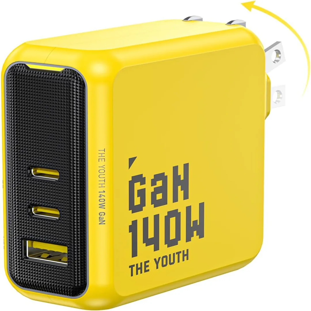 OHI Youth 140W GaN USB-C charger product card image