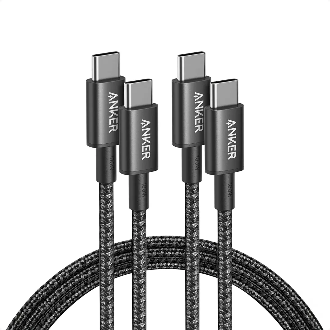 Anker USB C to USB C cable 100W 2-pack card image