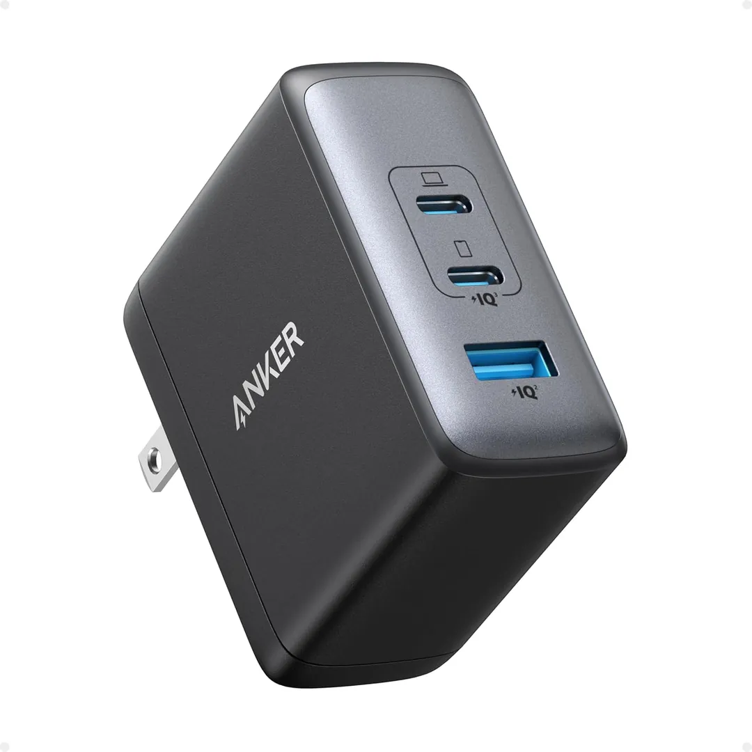 Anker 100W USB C Charger Block GaN II 3-port charger card image