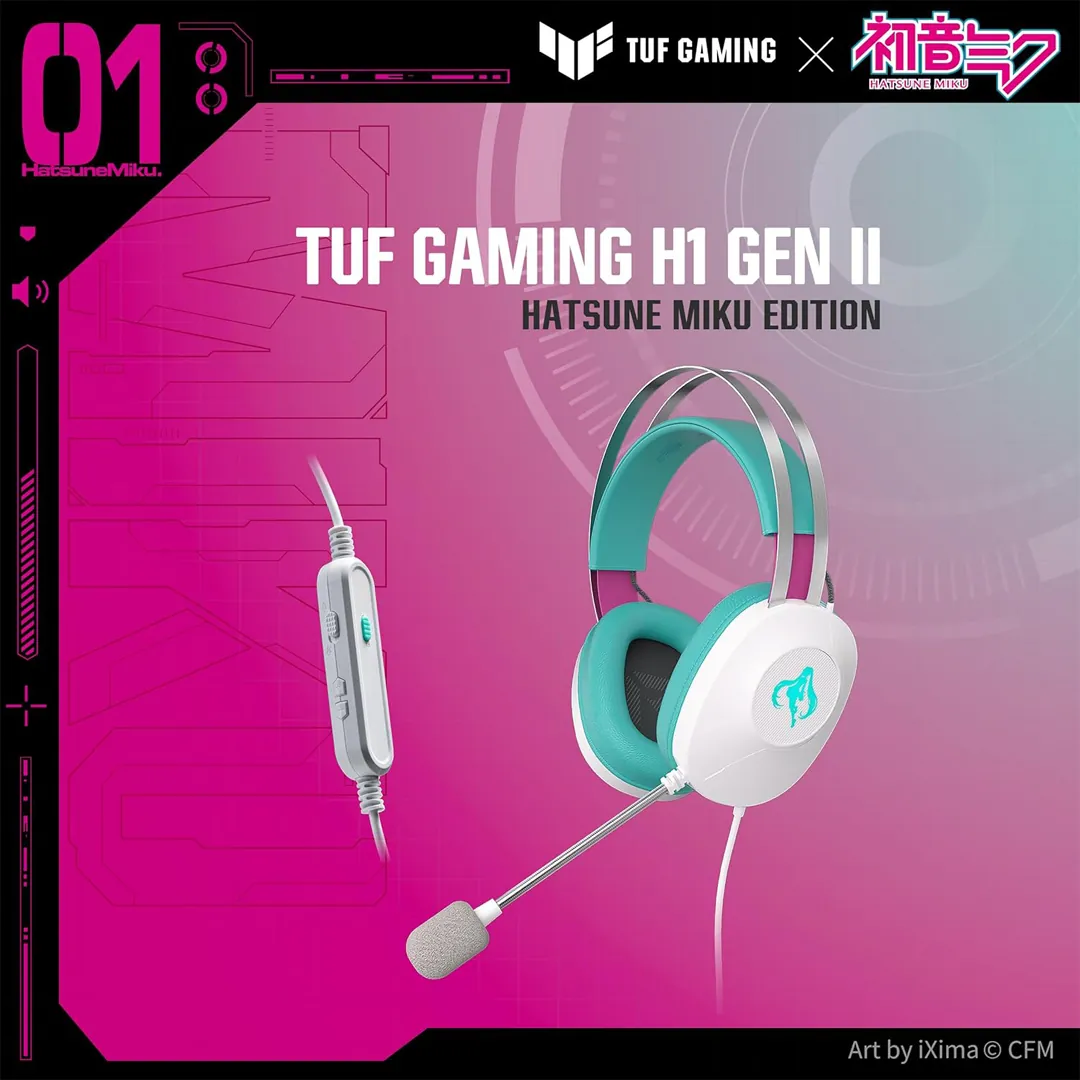 ASUS TUF Gaming H1 Gen II gaming headset style pick