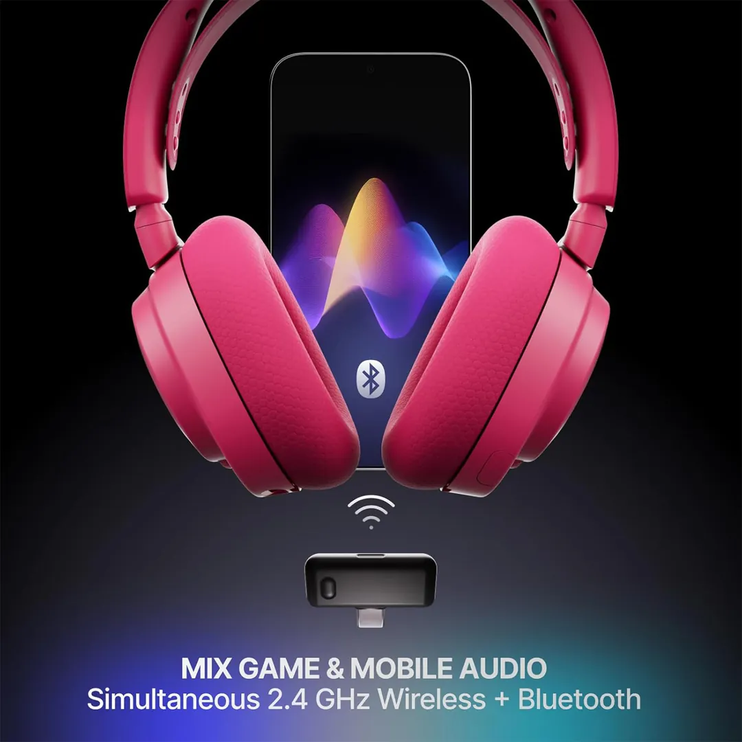 SteelSeries Arctis Nova 7 wireless gaming headset magenta product image