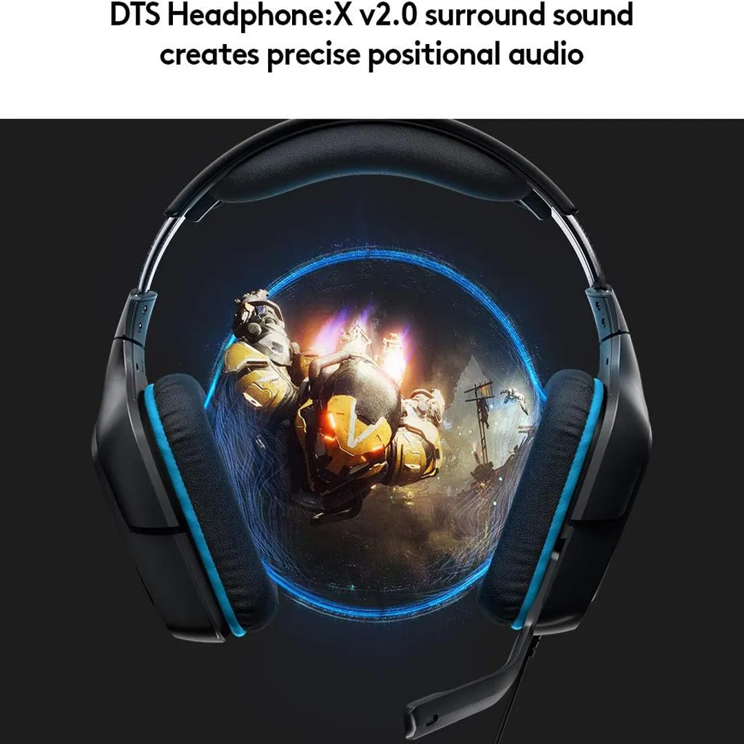 Logitech G432 wired gaming headset product image