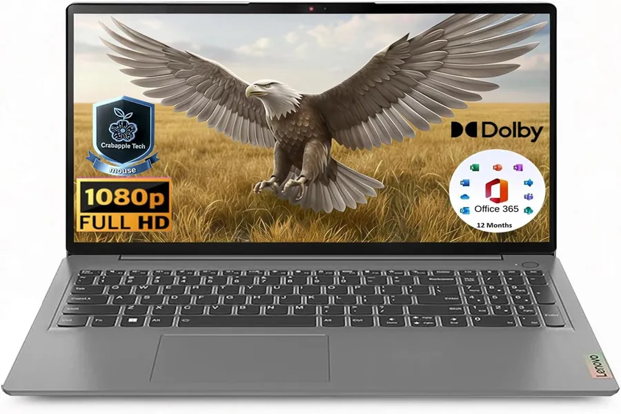 Lenovo IdeaPad laptop on a clean desk for daily tasks