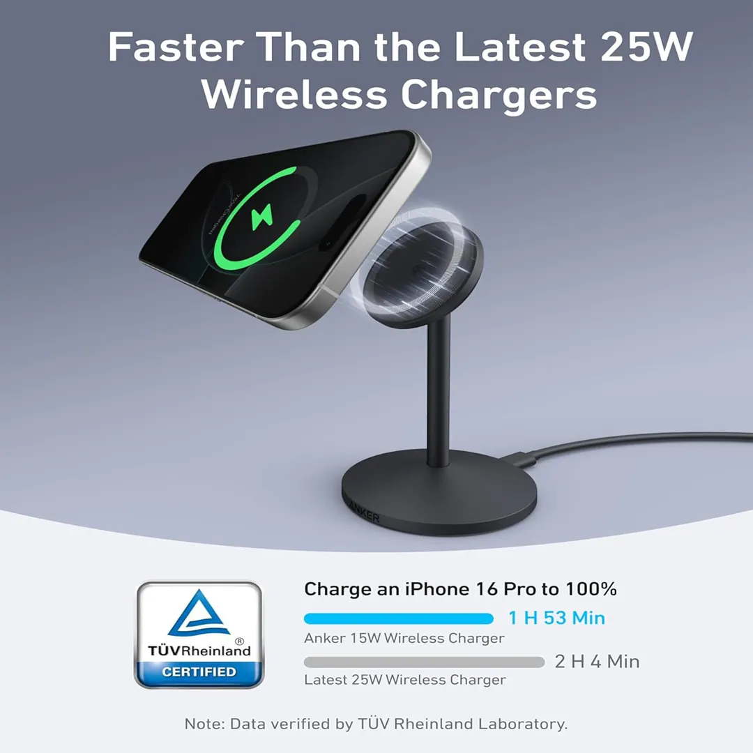 Anker MagGo magnetic stand charger product image