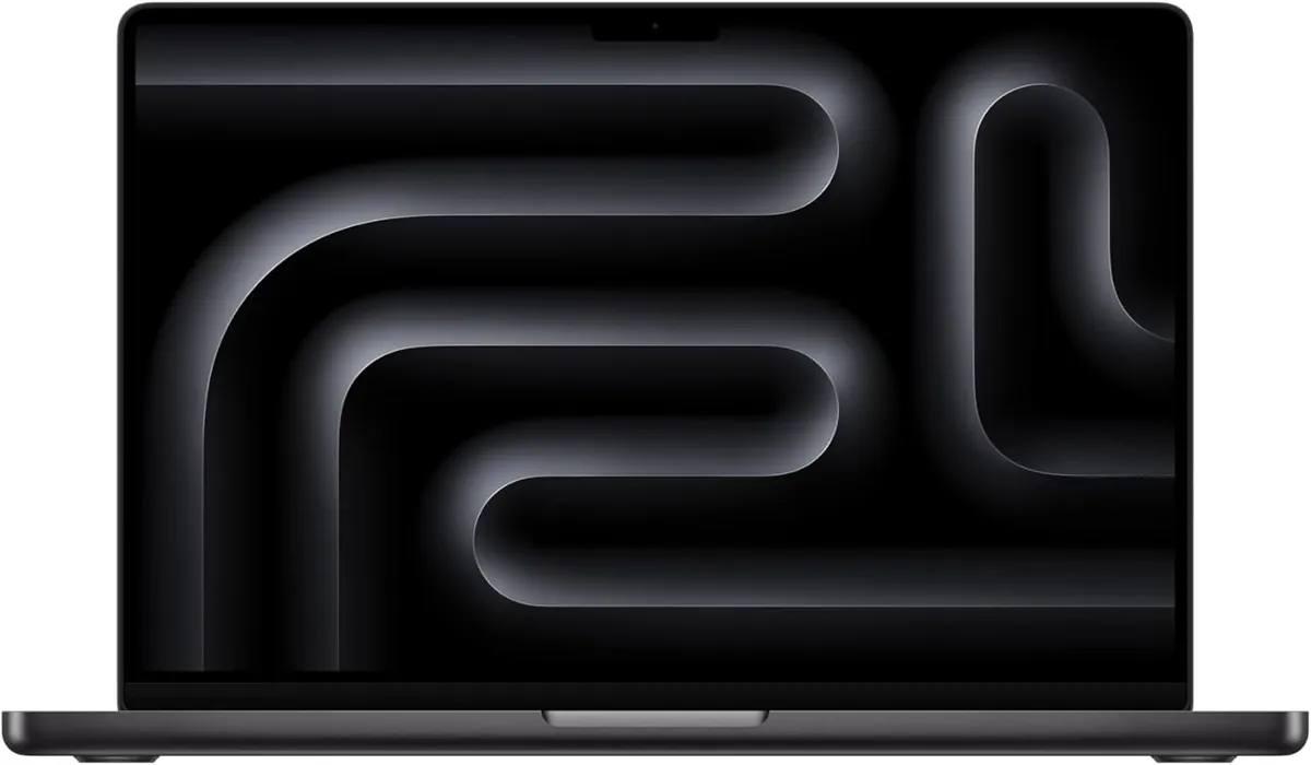 Apple MacBook Pro with M5 chip in Space Black, premium laptop for professional work