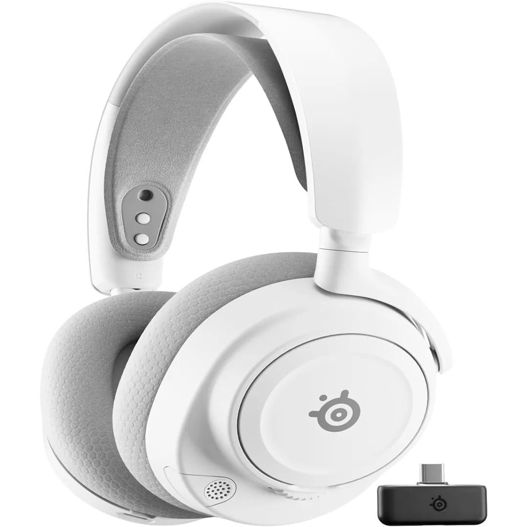 SteelSeries Arctis Nova 7 wireless gaming headset white product image