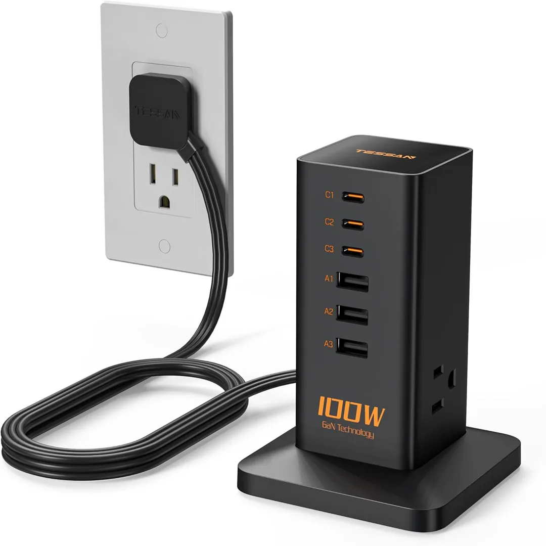 TESSAN 9 in 1 100W charging station product card image