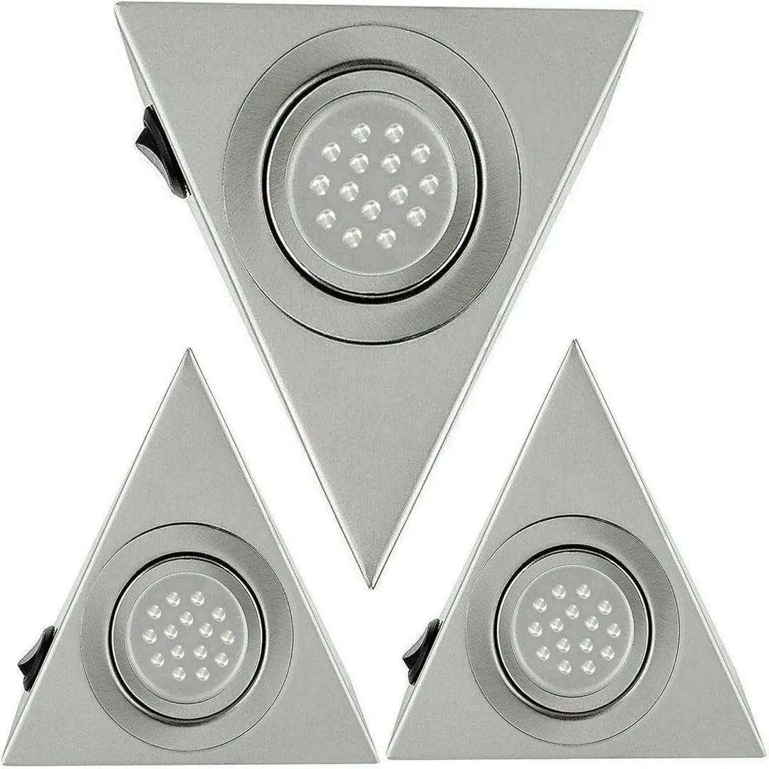 ATEK LED under cabinet pyramid spot kitchen lights product card
