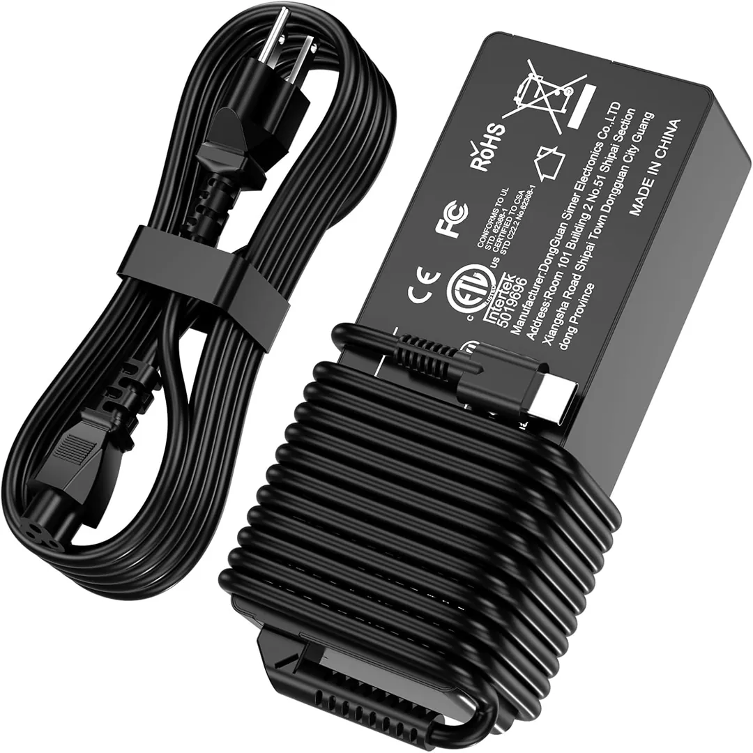 USB C laptop charger 100W fast PD 3.0 power adapter product card image